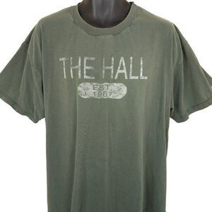 Vintage Green Bay Packers T Shirt Mens Szie 2XL Green 90s Hall Of Fame Champion
